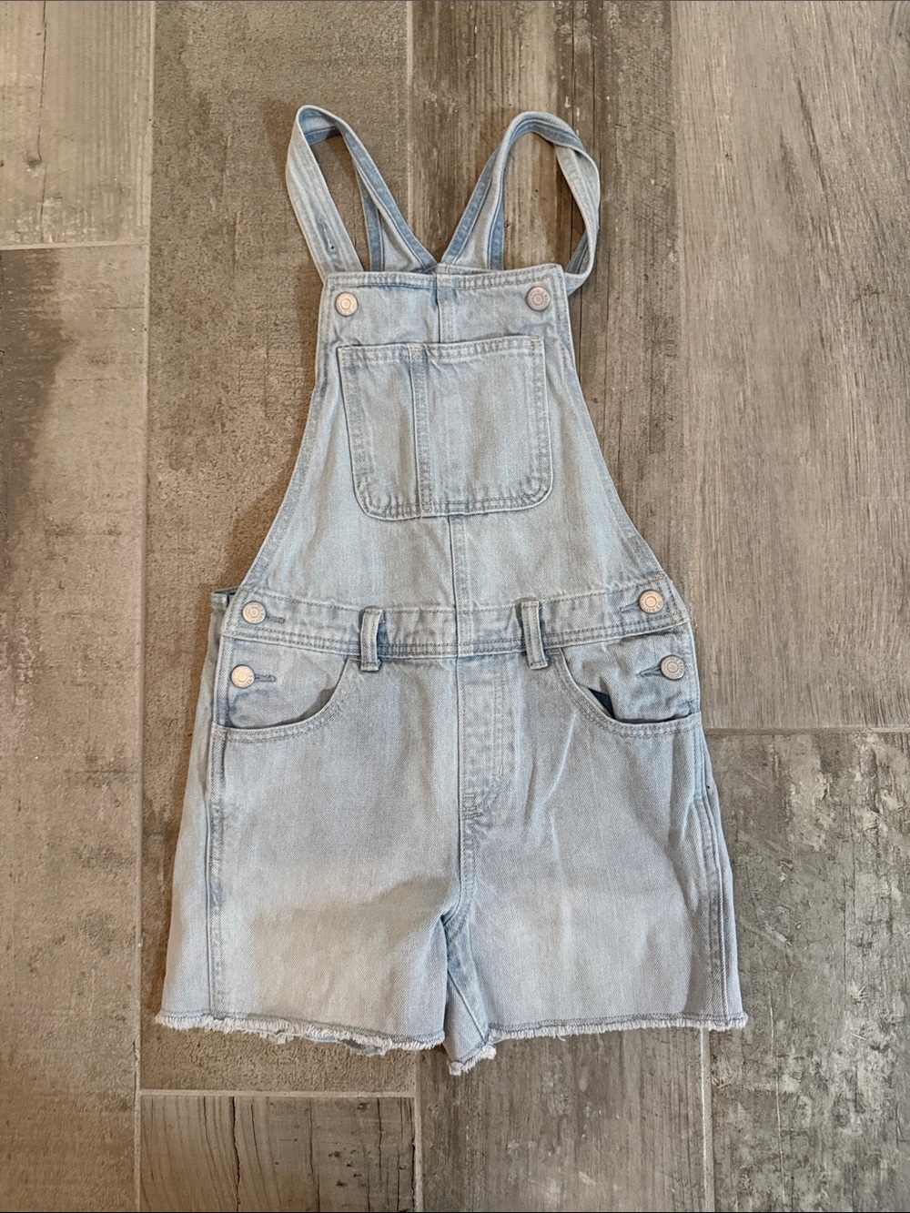 Old Navy Light Blue Denim Shortalls